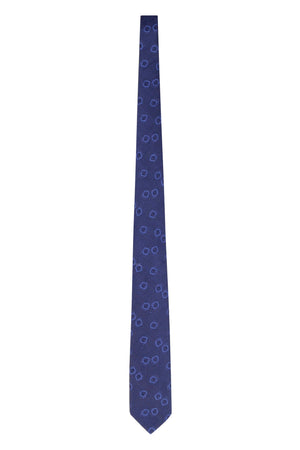 Cravatta in lino e seta-1